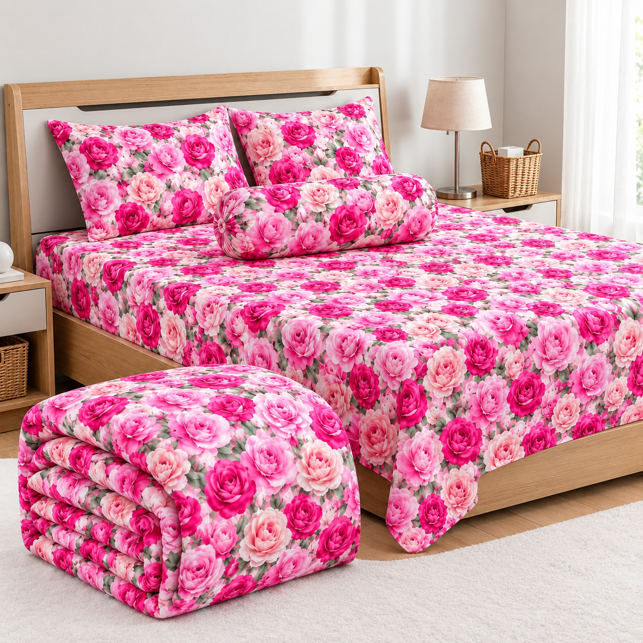 comforter set 5 pis for winter