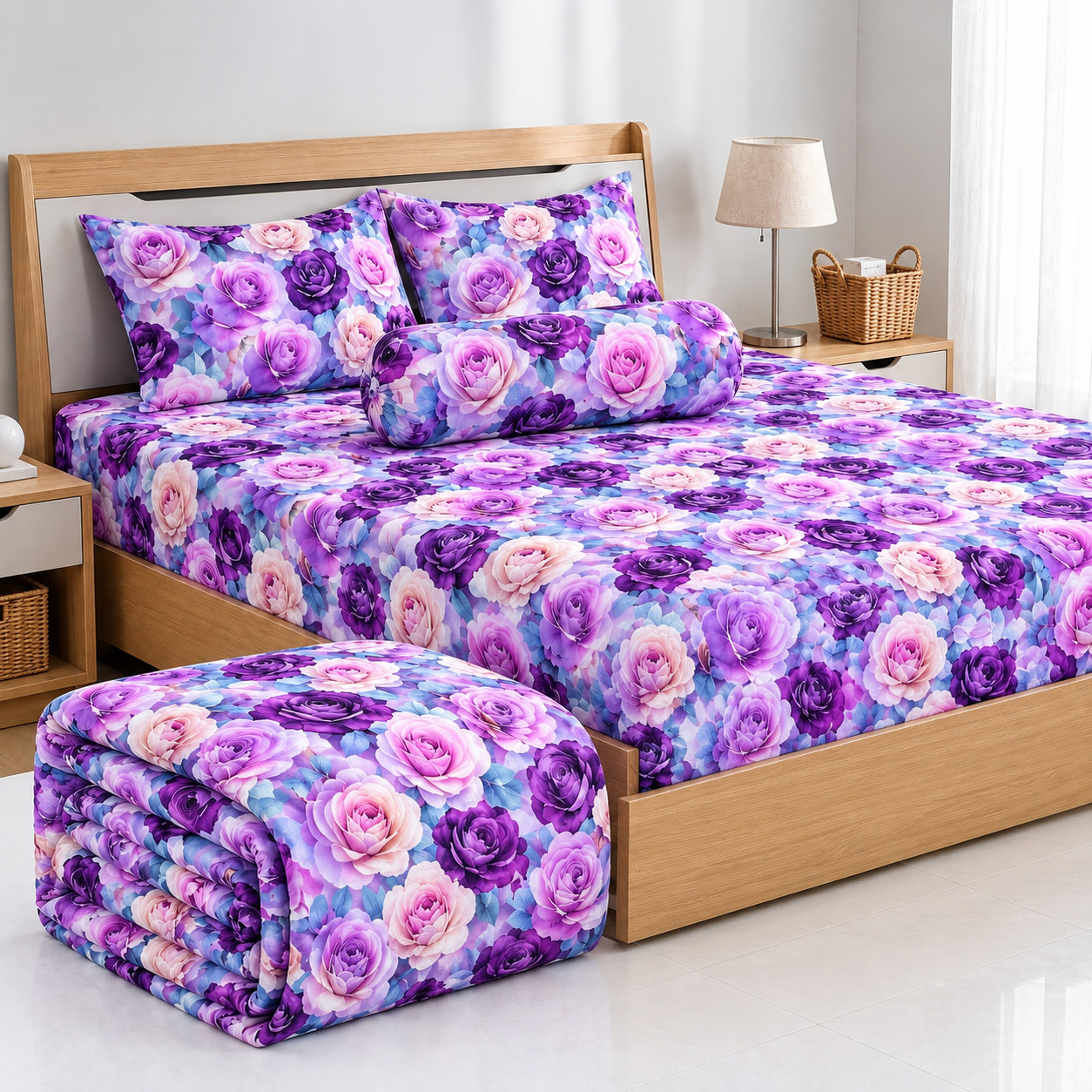 comforter set 5 pis for winter
